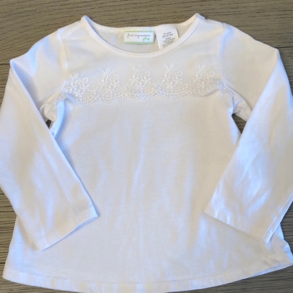 First Impressions Scallop Top - Picture 1 of 4